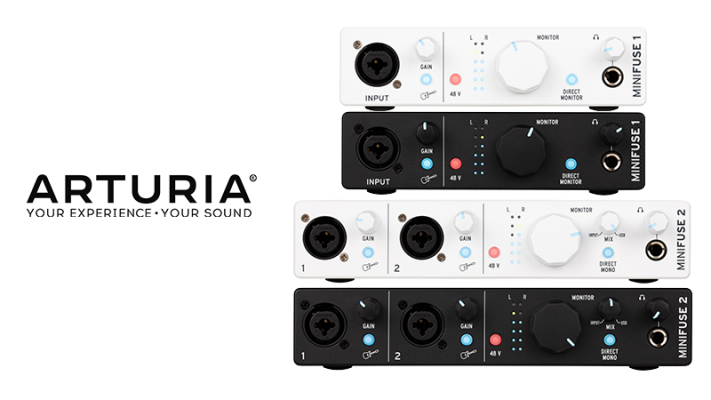 Neue Audiointerfaces von ARTURIA! – Arturia MiniFuse 1, MiniFuse 2 - Neue Audiointerfaces von ARTURIA! – Arturia MiniFuse 1, MiniFuse 2