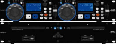 IMG Stageline CD-230USB DJ-Dual-CD- & MP3-Player