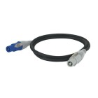 DAP-Audio Powercable Blue/White Pro Power Connector...