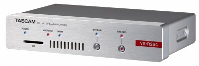 Tascam VS-R264 Full-HD-Videostreamer und -recorder
