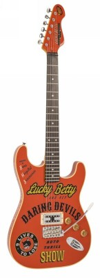 Joe Doe JDV007 Lucky Betty Red inkl. Case Ltd. Edition E-Gitarre