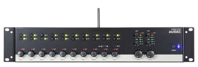 Audac PRE 220 - Zwei Zonen 10-Kanal Stereo-Vorverstärker