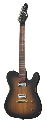 Slick Guitars SL 55 Sunburst (SB) E-Gitarre