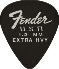 Fender Plektren 351 Dura-Tone 1.21, Black 12er Pack