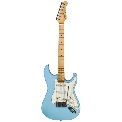 G&L Fullerton Deluxe Legacy Sonic Blue Maple Neck E-Gitarre