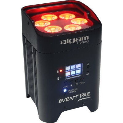 Algam Lighting EventPar Akku-Par mit 6 x 12-Watt-RGBWAUV-LEDs