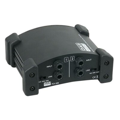 DAP-Audio PDI-200 Stereo DI-Box passiv