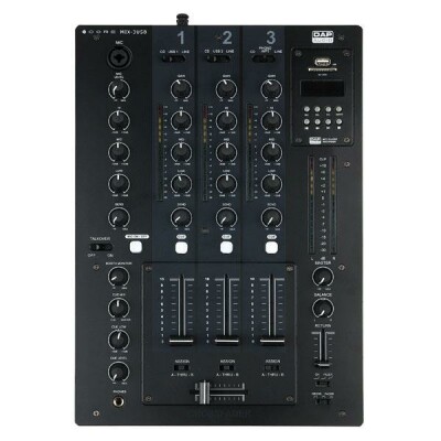 DAP-Audio CORE MIX-3 USB 3-Kanal DJ Mixer inkl. USB Interface