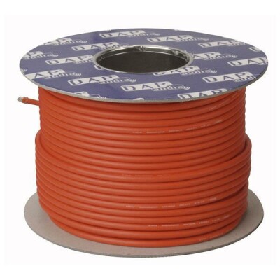 DAP-Audio MC-216 Red mic/line cable, 100 m on spool