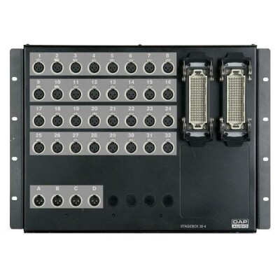 DAP-Audio Stagebox Assembled, 32 in, 4 out, Neutrik Connectors