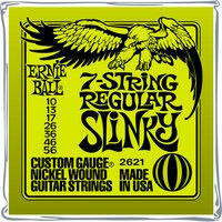 Ernie Ball EB2621 Regular Slinky Nickel Wound 10-56 7-Saiter E-Gitarrensaiten