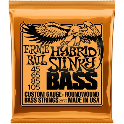 Ernie Ball EB2833 Saiten E-Bass 045-105 Hybrid