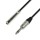 Adam Hall Cables 4 Star Serie - Kopfhörerverlängerung 6,3 mm Klinkenbuchse stereo auf 6,3 mm Klinke stereo 6 m