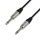 Adam Hall Cables 4 Star Serie - Instrumentenkabel REAN 6,3 mm Klinke mono auf 6,3 mm Klinke mono 6,0 m