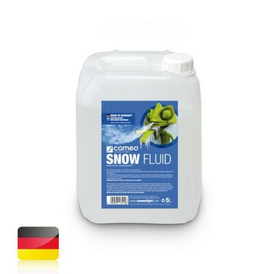 Cameo SNOW FLUID 5L - Spezialfluid für Schneemaschinen zur Erzeugung von Schaum 5L