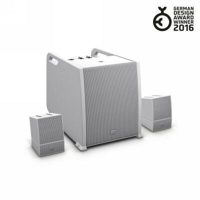 LD Systems CURV 500 AVS W - Portables Array System AV Set inklusive Lautsprecherkabel weiß